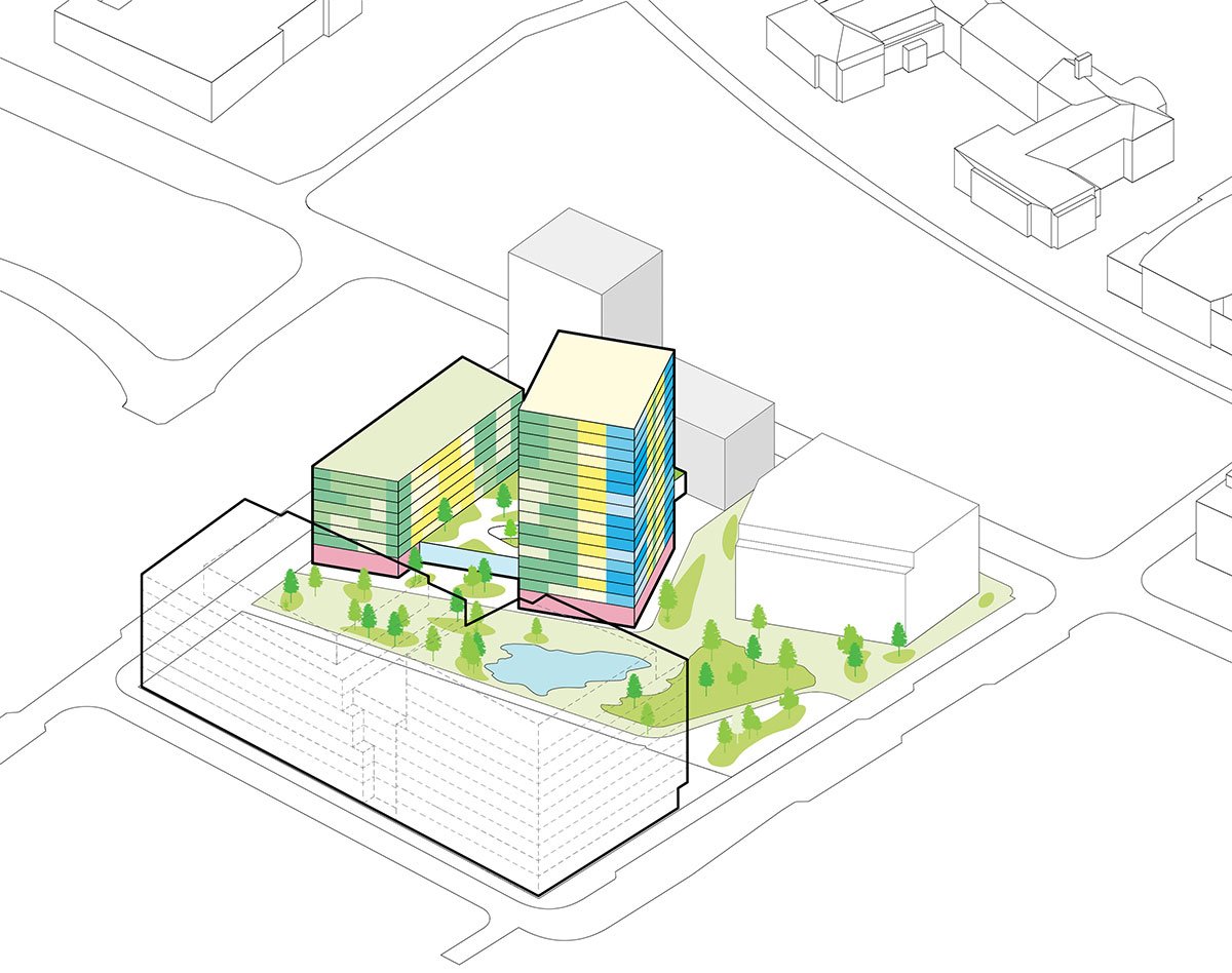 Enterprise Research Campus (ERC) - Residential buildings 3 & 5 | MVRDV