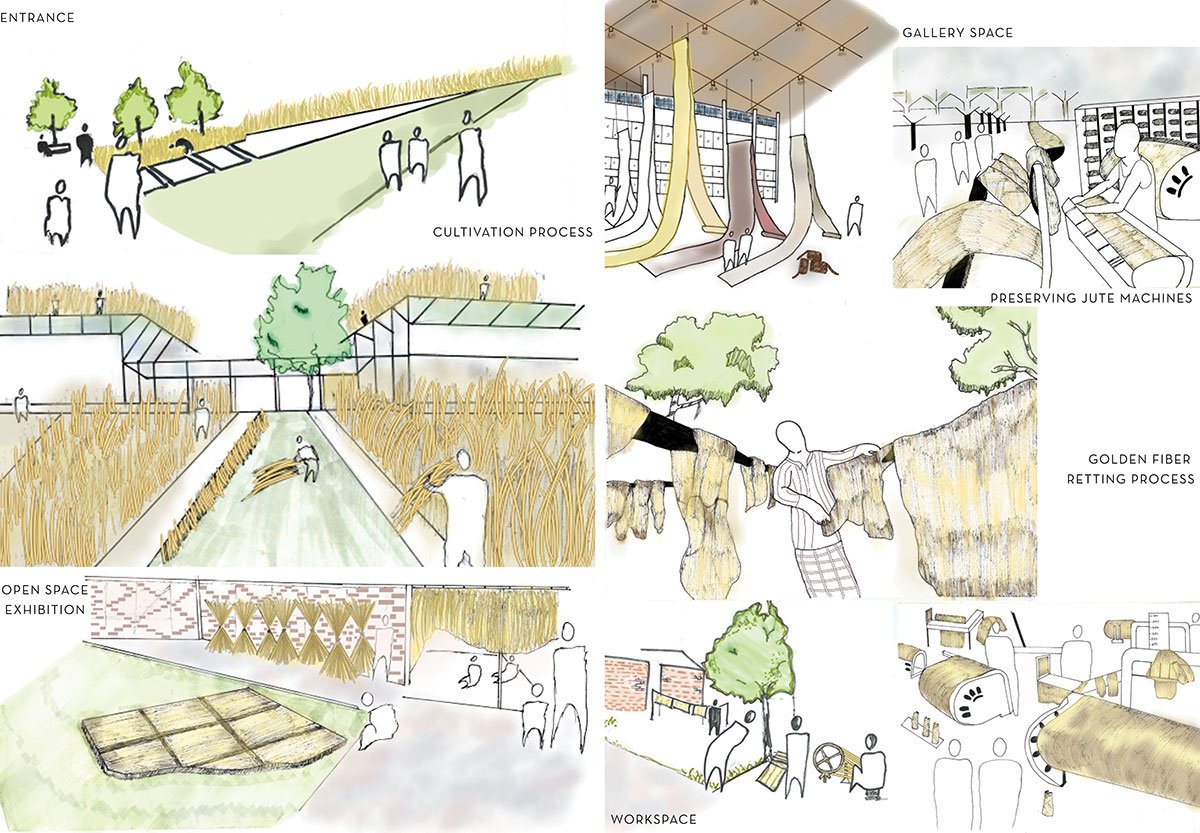 Sonali Asha - Bangabandhu Jute and Textile Museum | Architecture Thesis