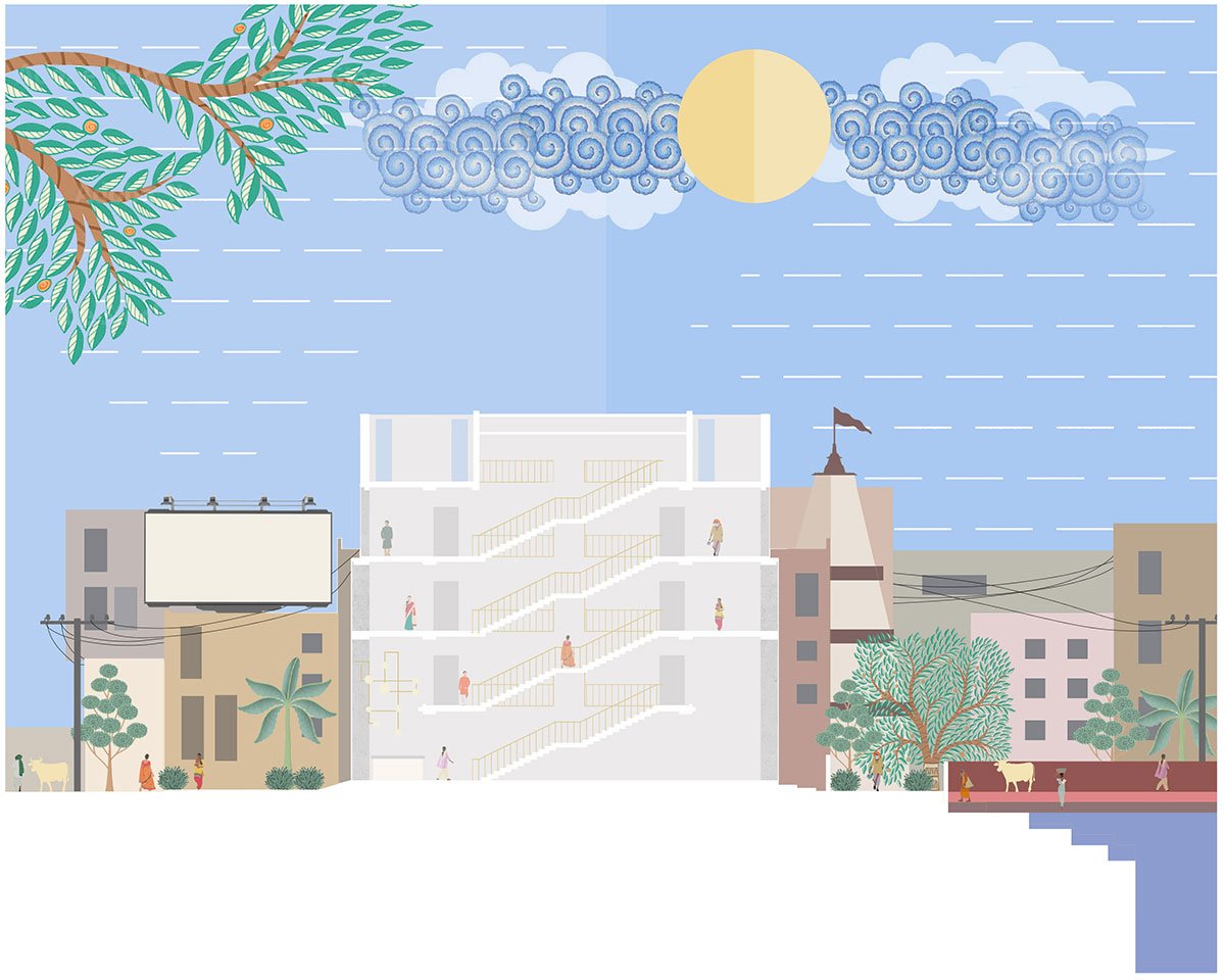 Veiled Building | KUN Studio