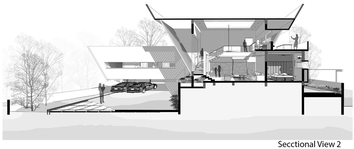 The Cantilever House | S Squared Architects