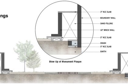 Feni College Boddhobhumi Sritisthombho Complex | Vector Plinth
