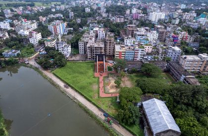 Feni College Boddhobhumi Sritisthombho Complex | Vector Plinth