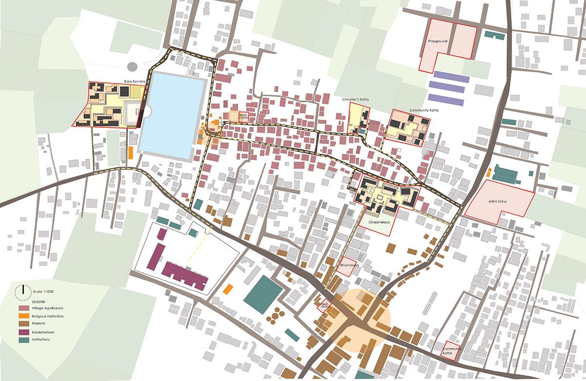 Resurgence of Knowledge Traditions - The Cultural Landscape of Kuchipudi | Architecture Thesis