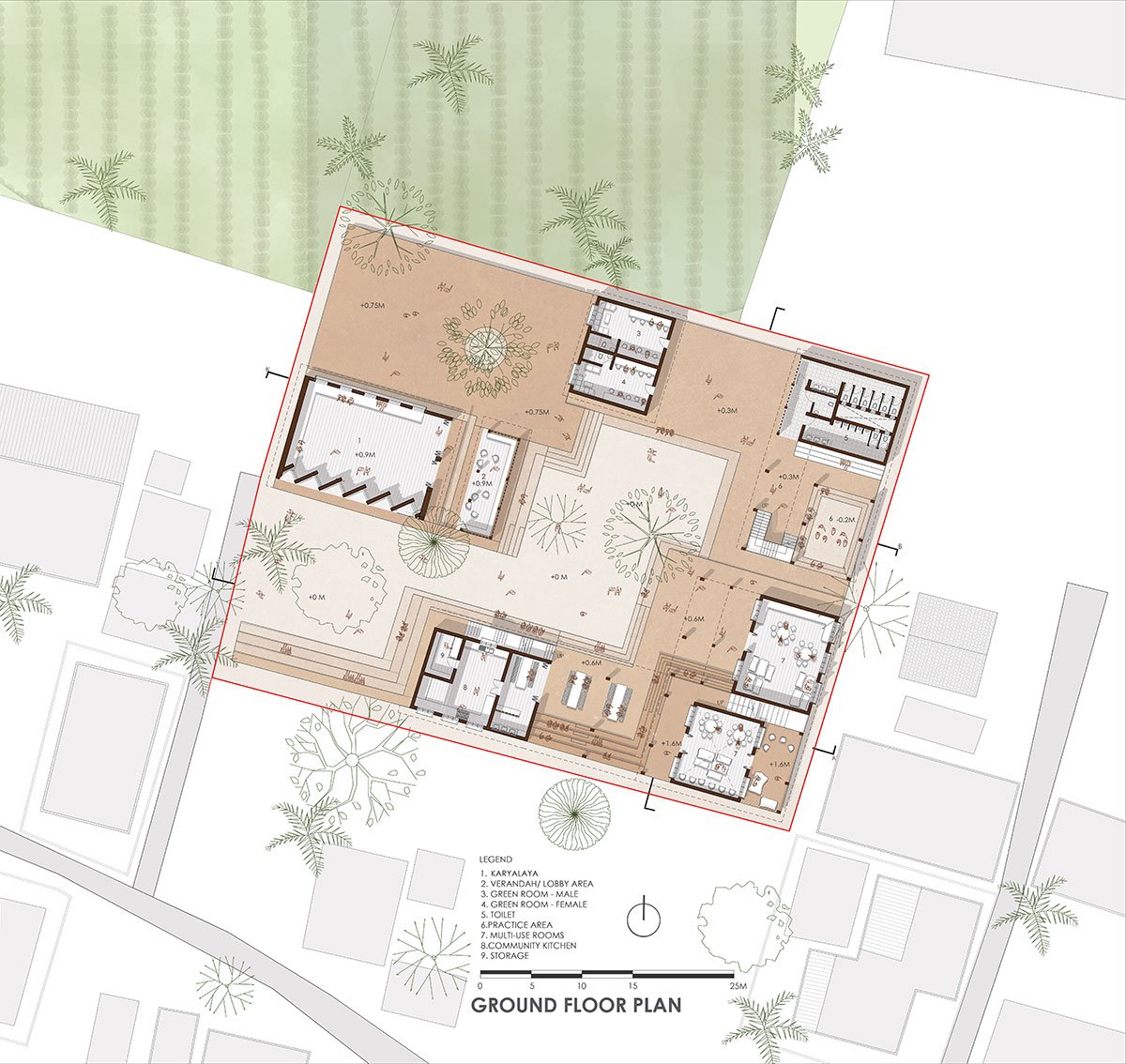 Resurgence of Knowledge Traditions - The Cultural Landscape of Kuchipudi | Architecture Thesis