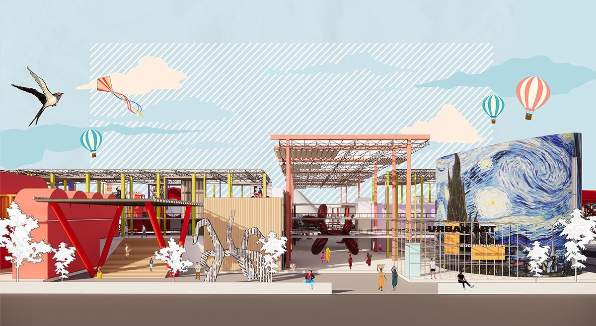 THE SOCIAL PLUGIN - As a railway connection | Architecture Thesis on Transit-Oriented Development