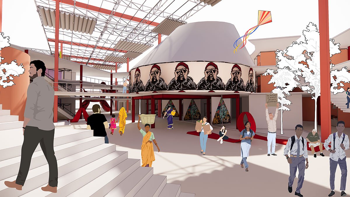 THE SOCIAL PLUGIN - As a railway connection | Architecture Thesis on Transit-Oriented Development