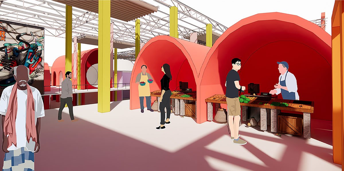 THE SOCIAL PLUGIN - As a railway connection | Architecture Thesis on Transit-Oriented Development