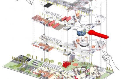 THE SOCIAL PLUGIN - As a railway connection | Architecture Thesis on Transit-Oriented Development