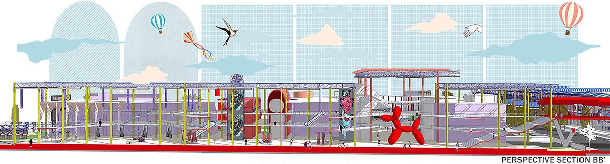 THE SOCIAL PLUGIN - As a railway connection | Architecture Thesis on Transit-Oriented Development