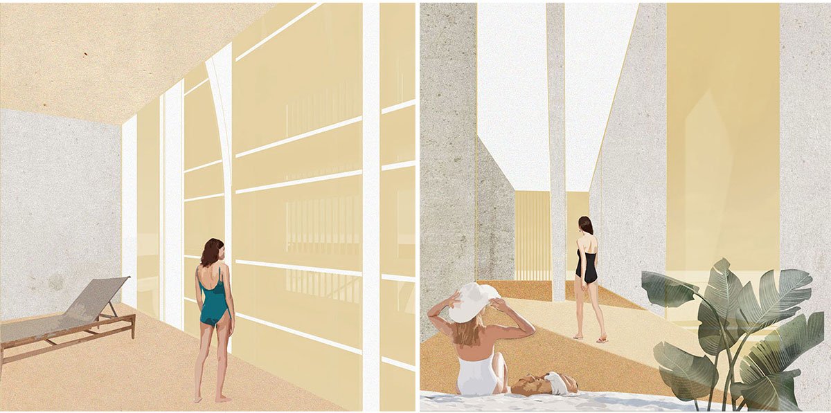 Vertical Spa as a landmark | Architecture Thesis