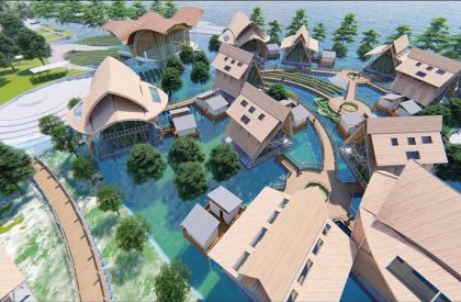 Project Noah-The Floating Village at Majuli, Assam, India | Design Thesis on Floating Architecture