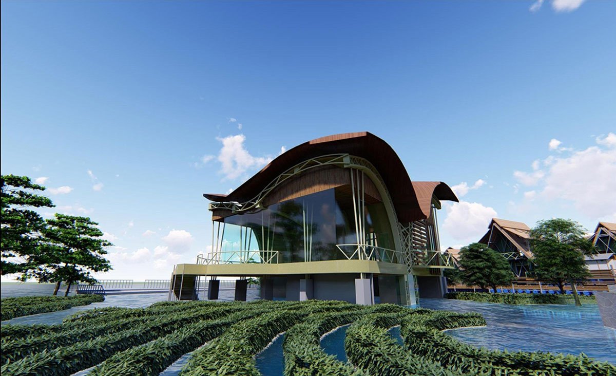 Project Noah-The Floating Village at Majuli, Assam, India | Design Thesis on Floating Architecture