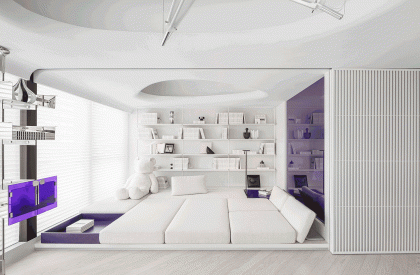 Zhuhai Jiuzhou Bay · Blue Ocean Apartment | Freeform Design