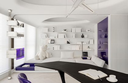 Zhuhai Jiuzhou Bay · Blue Ocean Apartment | Freeform Design
