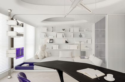 Zhuhai Jiuzhou Bay · Blue Ocean Apartment | Freeform Design