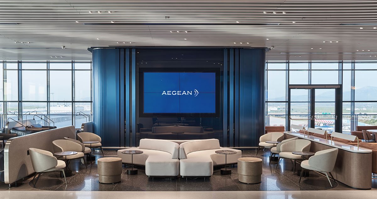 Aegean Business Lounge - AIA | K-Studio