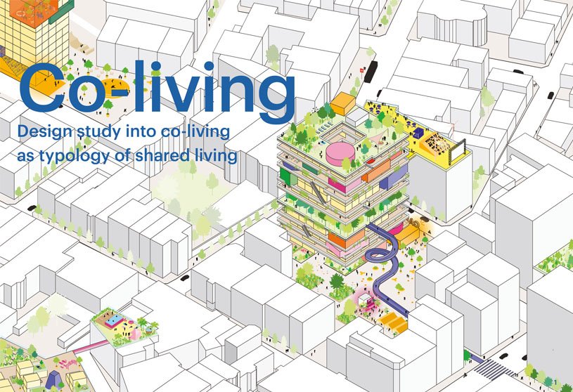 Social Spaciousness: MVRDV’s new design study with HUB and Bridges explores the influence of co-living on the future of housing