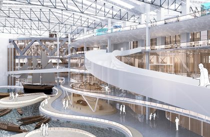 Echoes of Replenishment : Breathing New Life into The Padma Bridge Construction Yard through Museums of Expression | Architecture Thesis