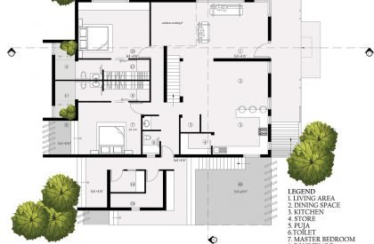 Malenadu Mane | Int-Hab Architecture + Design Studio