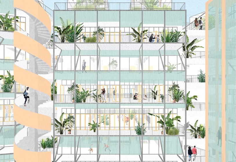 Domestic Dreams, Uncanny Urbanity | Bachelors Design Project on Urban Housing