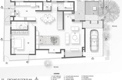 House With Two Courts | Shuonya Nava Designs