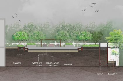 Samip: An ingenious Forecourt in an urban context | Studio Roots + Studio Lagom