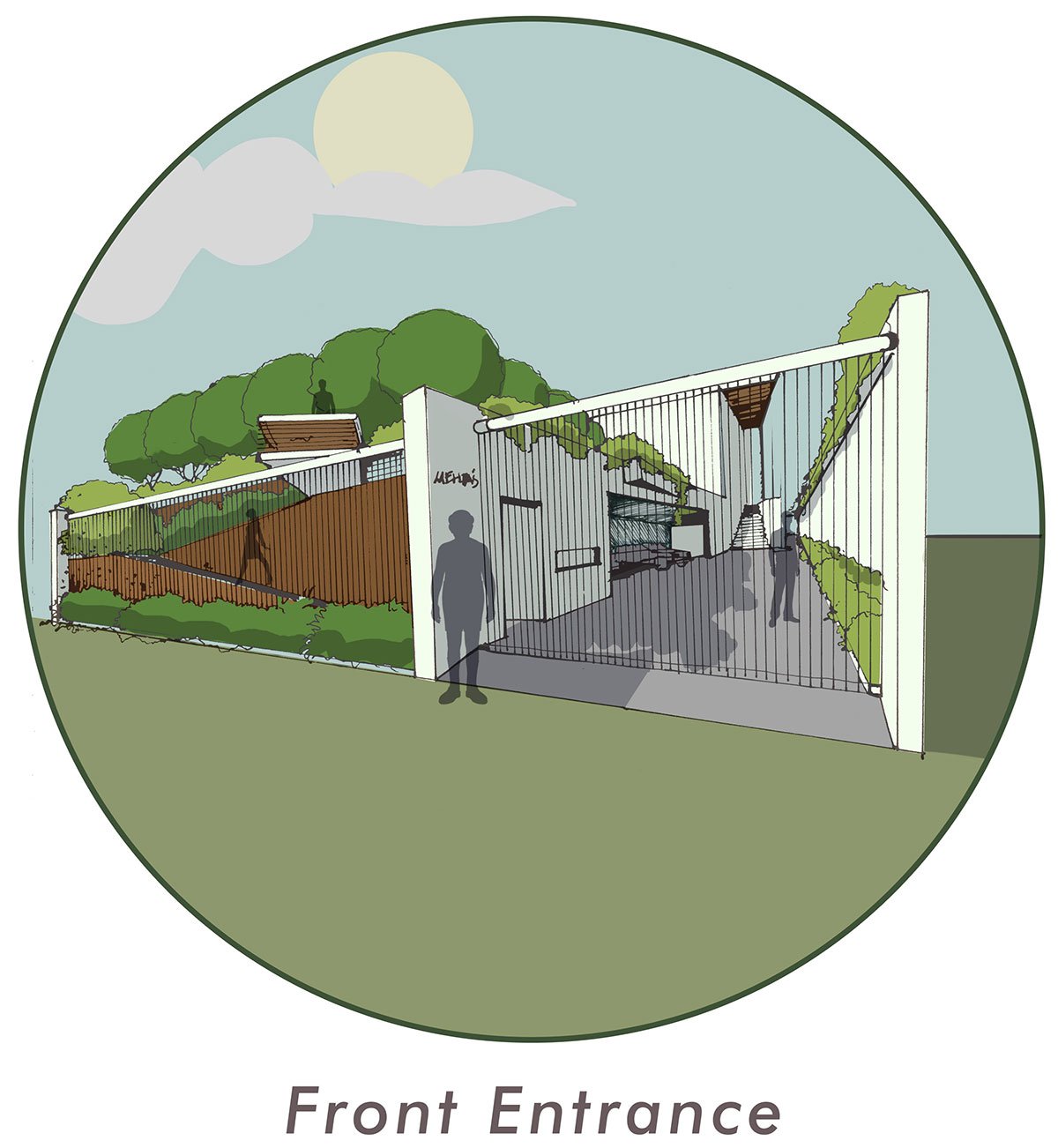 Samip: An ingenious Forecourt in an urban context | Studio Roots + Studio Lagom