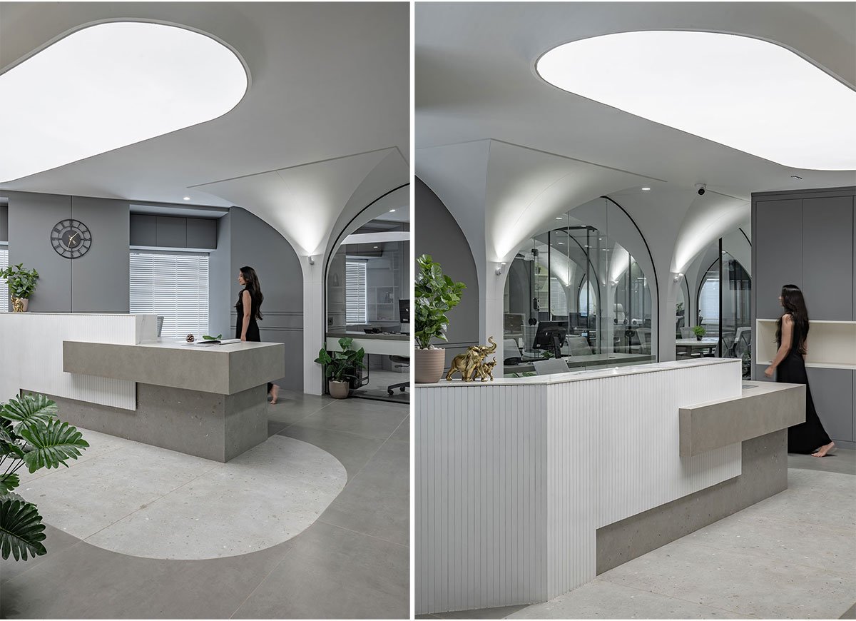 The White Curve Vault | Mayin Architecture Studio