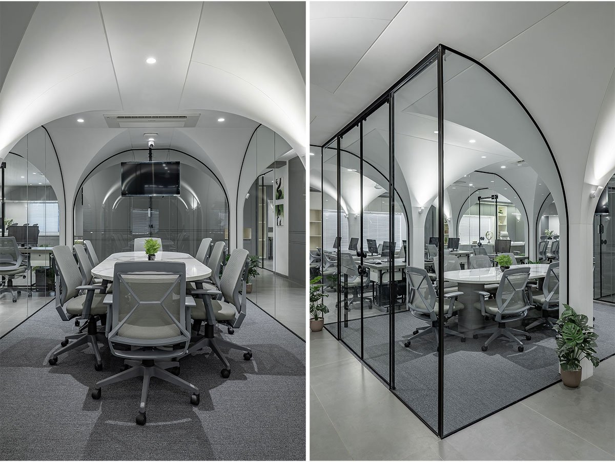 The White Curve Vault | Mayin Architecture Studio