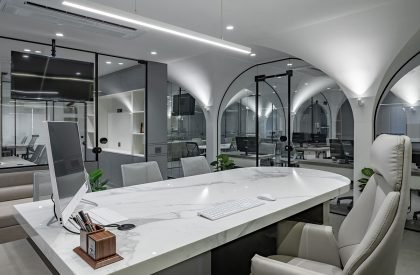 The White Curve Vault | Mayin Architecture Studio