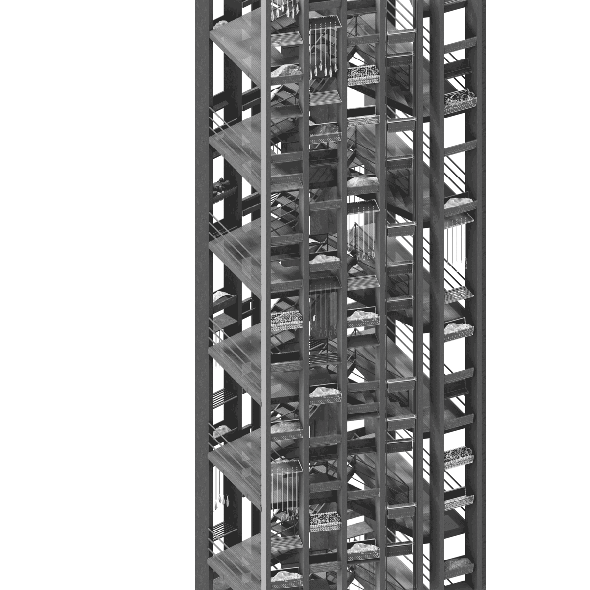 Sediments: Performative Ecologies | Architecture Thesis on Regenerative Architecture