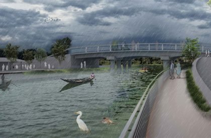 An Approach Towards a Sponge Cityscape, Khulna, Bangladesh | Masters Thesis on Urban Landscape Design