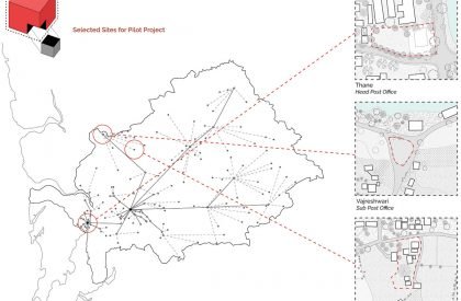 People’s Media- An Alternate Media Network through the Postal Infrastructure | Architecture Thesis