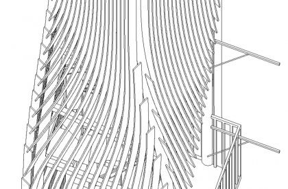 Twisting Tower and Spiral Station | HCCH Studio
