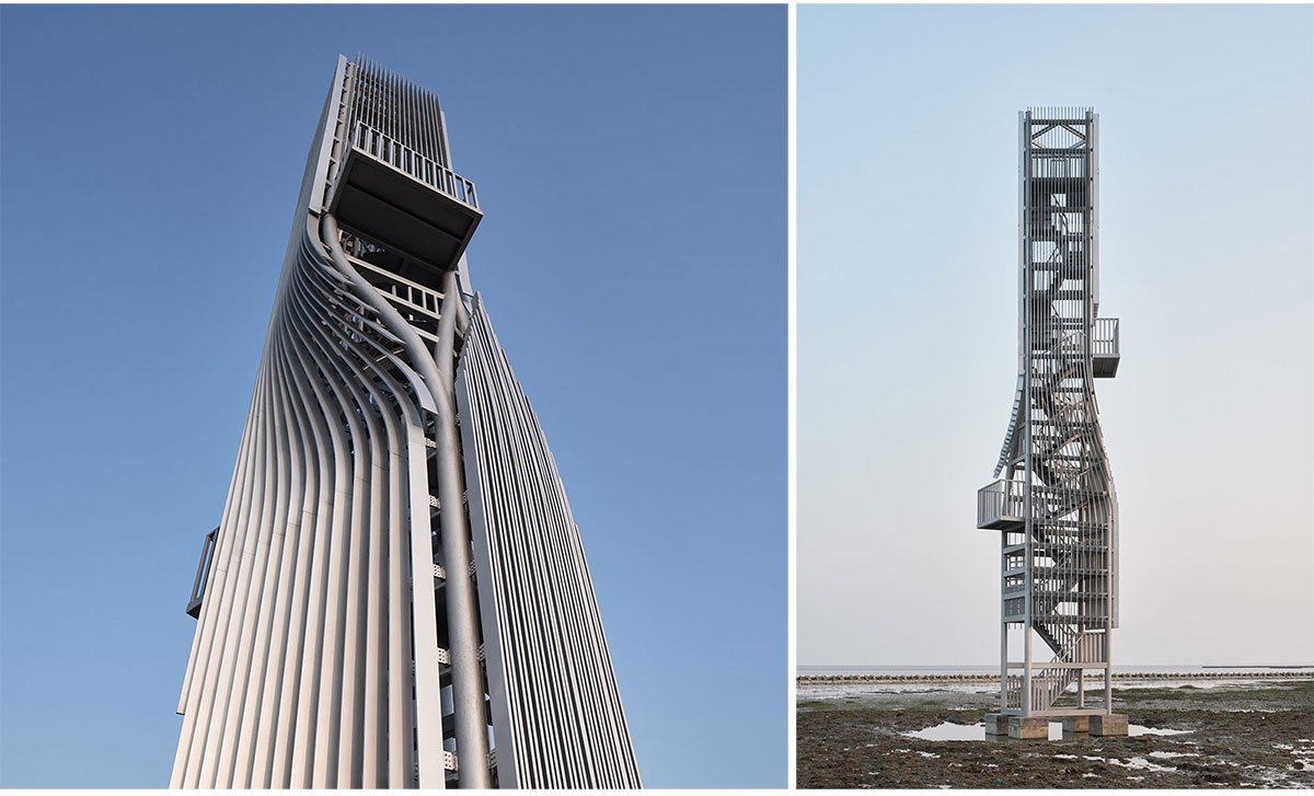 Twisting Tower and Spiral Station | HCCH Studio