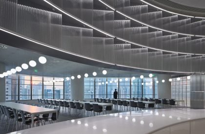 Winding frames of light | HCCH Studio