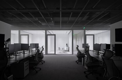 Winding frames of light | HCCH Studio