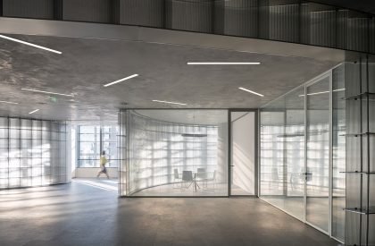 Winding frames of light | HCCH Studio