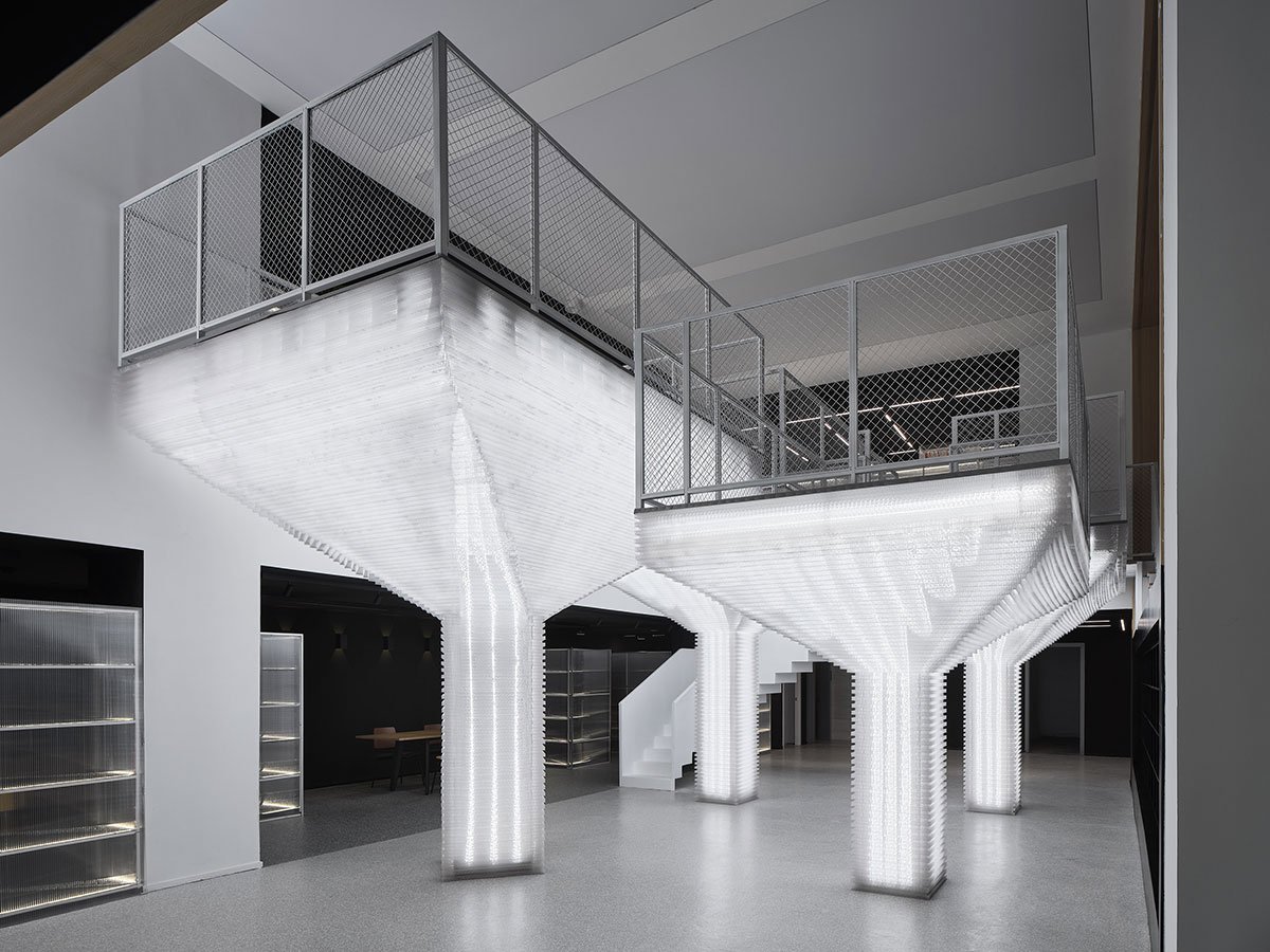 PRISM-Coffee and reading space renovation in an office warehouse | HCCH Studio