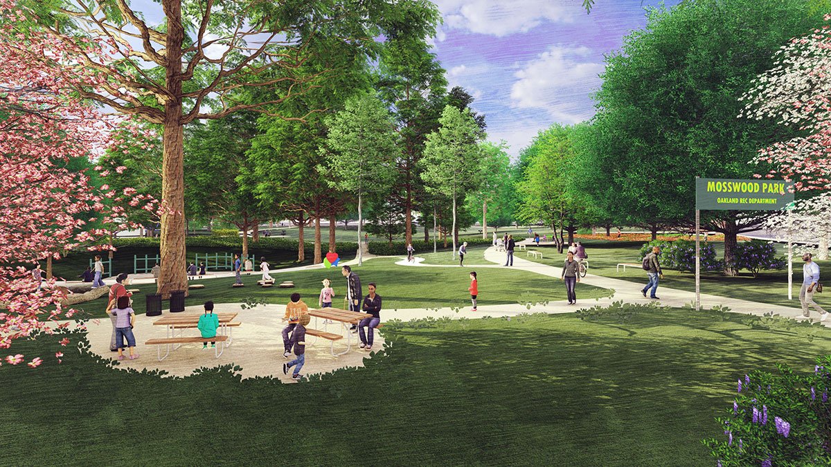 Mosswood Park Community Center & Park Master Plan | Leddy Maytum Stacy Architects