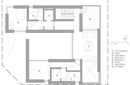 Upper wall, Low wall | KODE Architects