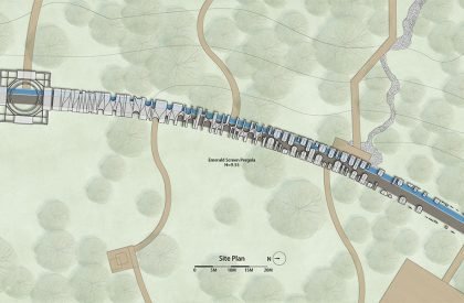 Emerald Screen Pergola | Wutopia Lab