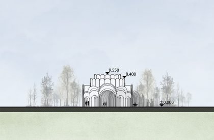 Emerald Screen Pergola | Wutopia Lab