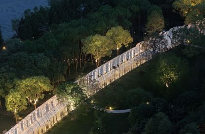 Emerald Screen Pergola | Wutopia Lab