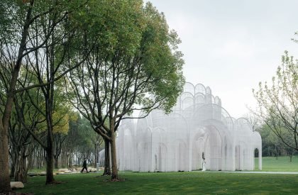 Emerald Screen Pergola | Wutopia Lab