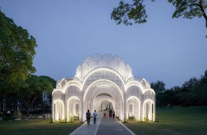Emerald Screen Pergola | Wutopia Lab