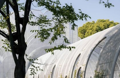 Emerald Screen Pergola | Wutopia Lab