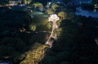 Emerald Screen Pergola | Wutopia Lab