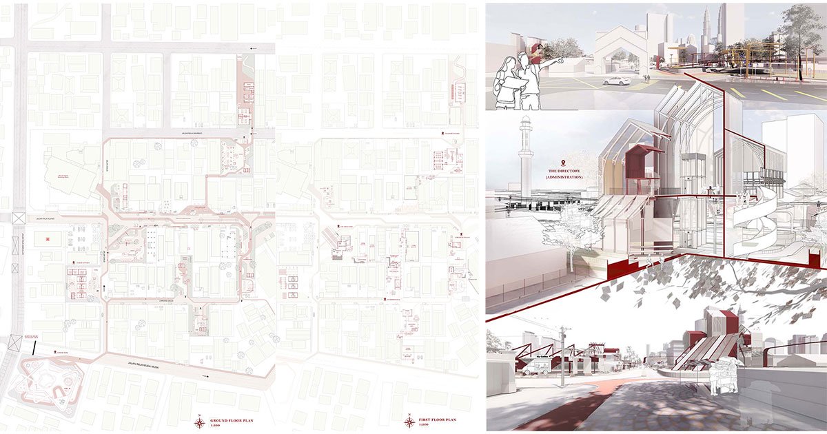 Kampung Bharu Culinary Incubator | Architecture Thesis on Community Development