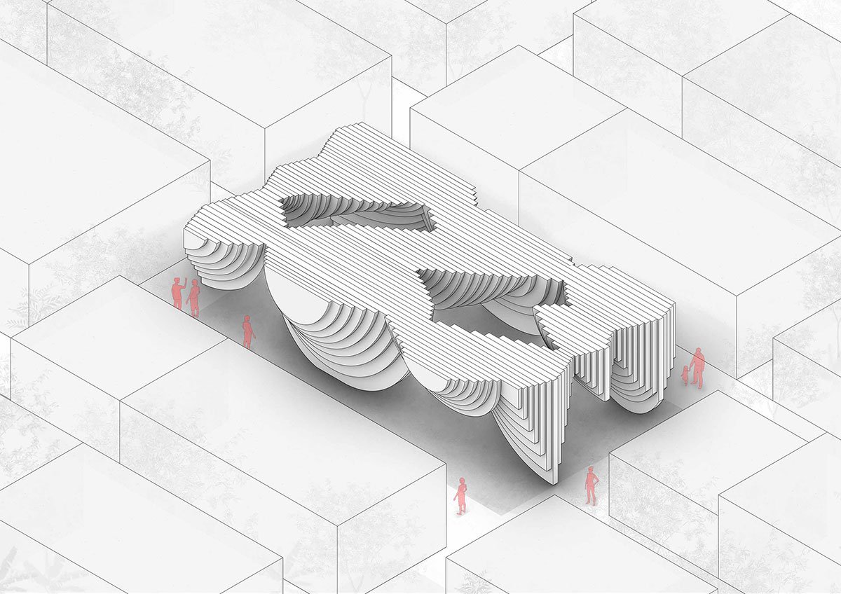 Aluminum Grotto and Public Ground | HAS Design and Research